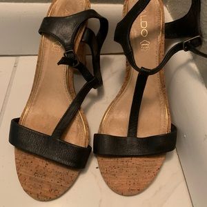 Aldo Black Heels size “8”
